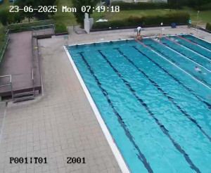 Koupaliště Petynka - Hlavní bazén - 23.6.2025 v 07:45