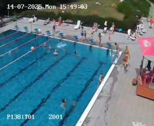 Koupaliště Petynka - Hlavní bazén - 14.7.2025 v 15:45