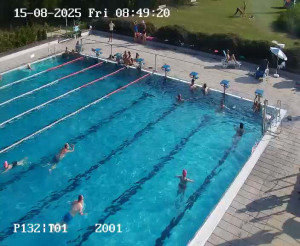 Koupaliště Petynka - Hlavní bazén - 15.8.2025 v 08:45