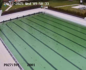 Koupaliště Petynka - Hlavní bazén - 24.12.2025 v 08:45