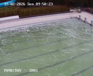 Koupaliště Petynka - Hlavní bazén - 15.2.2026 v 08:45