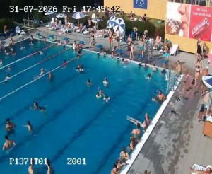 Schwimmbad Petynka - Hauptbecken - 31.7.2026 v 17:45 Schwimmbad Petynka - Hauptbecken - 31.7.2026 v 17:45