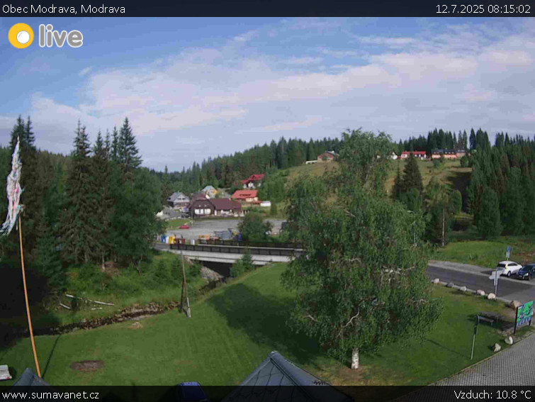 Obec Modrava - Modrava - 12.7.2025 v 08:15 Obec Modrava - Modrava - 12.7.2025 v 08:15