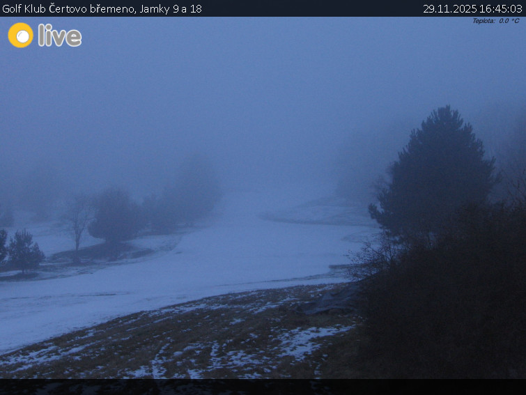Golf Klub Čertovo břemeno - Jamky 9 a 18 - 29.11.2025 v 16:45