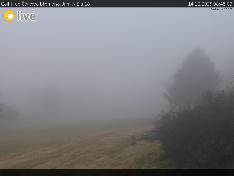 Golf Klub Čertovo břemeno - Jamky 9 a 18 - 14.12.2025 v 08:45