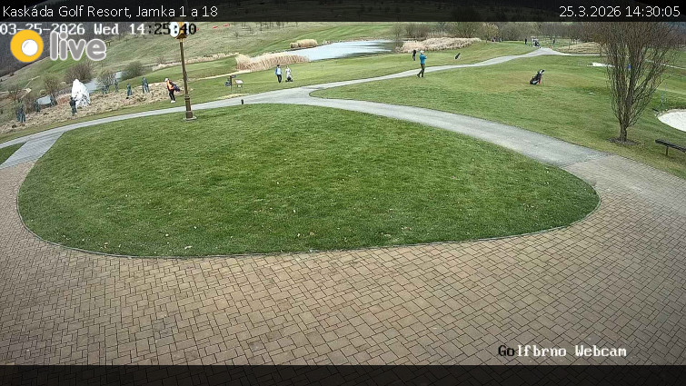 Kaskáda Golf Resort - Jamka 1 a 18 - 25.3.2026 v 14:30