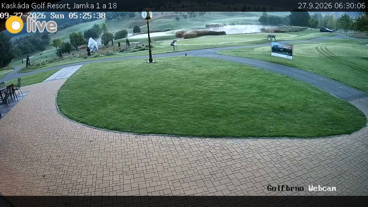 Kaskáda Golf Resort - Jamka 1 a 18 - 27.9.2026 v 06:30