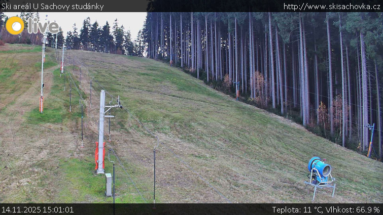 Ski areál U Sachovy studánky - Sachova studánka - 14.11.2025 v 15:01