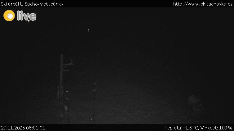 Ski areál U Sachovy studánky - Sachova studánka - 27.11.2025 v 06:01