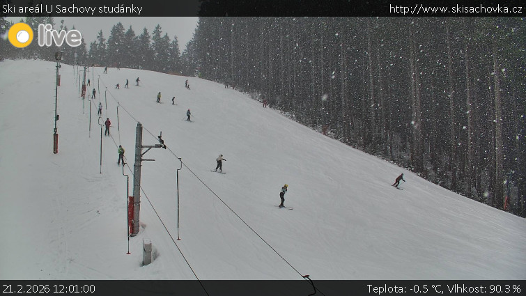 Ski areál U Sachovy studánky - Sachova studánka - 21.2.2026 v 12:01