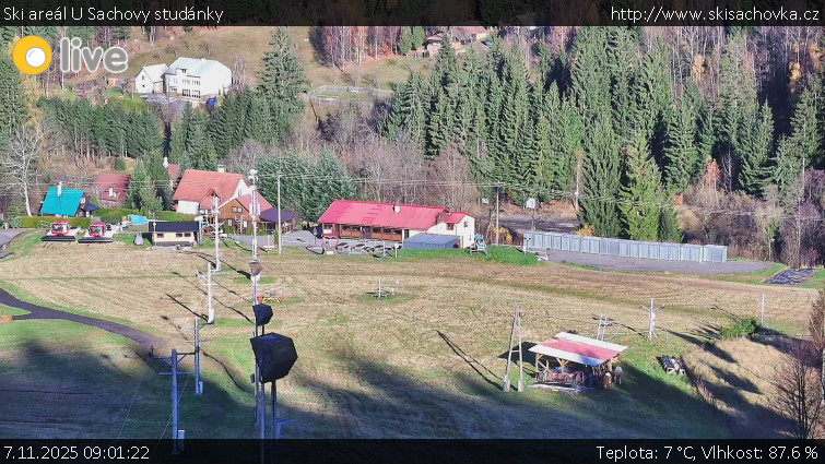 Ski areál U Sachovy studánky - Sachova studánka - 7.11.2025 v 09:01