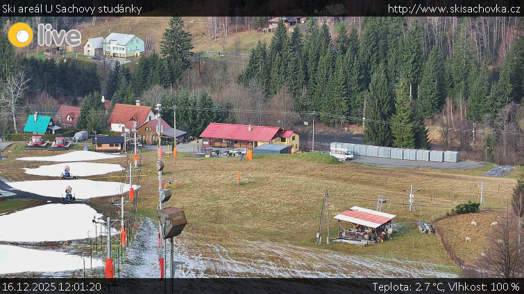 Ski areál U Sachovy studánky - Sachova studánka - 16.12.2025 v 12:01