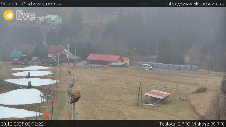 Ski areál U Sachovy studánky - Sachova studánka - 20.12.2025 v 09:01