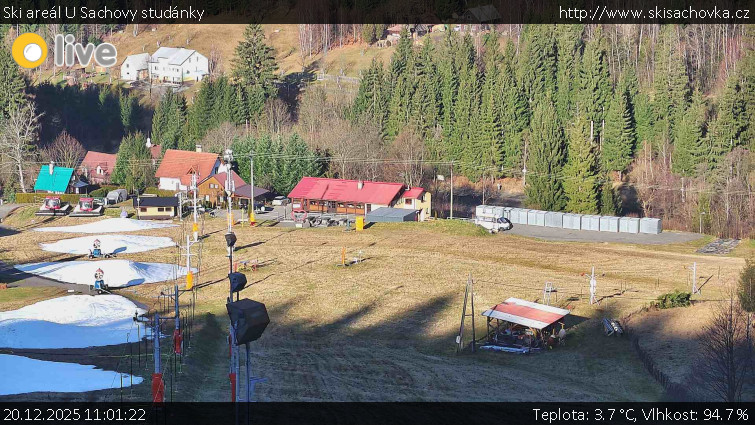 Ski areál U Sachovy studánky - Sachova studánka - 20.12.2025 v 11:01