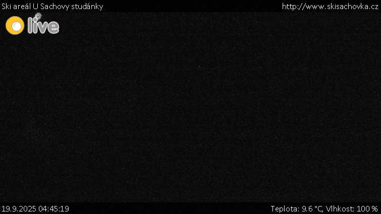 Ski areál U Sachovy studánky - Sachova studánka - 19.9.2025 v 04:45