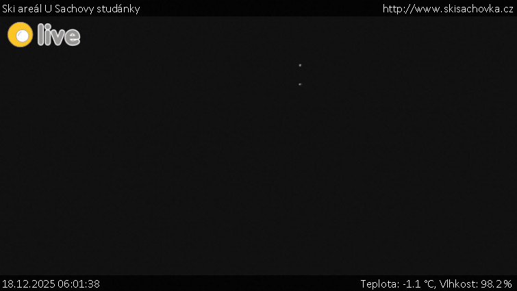 Ski areál U Sachovy studánky - Radhošť - 18.12.2025 v 06:01