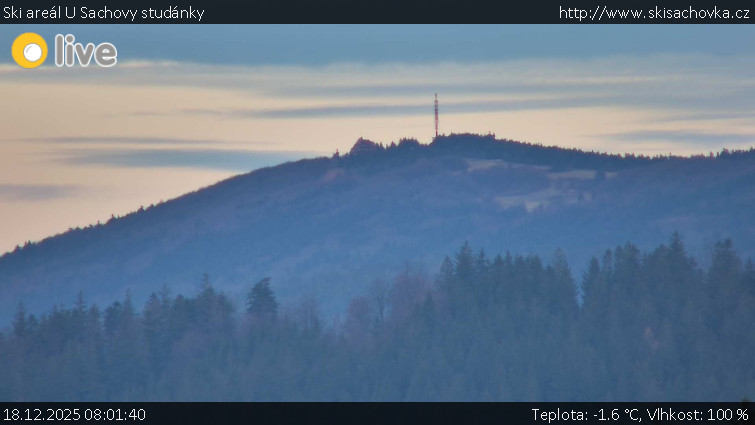 Ski areál U Sachovy studánky - Radhošť - 18.12.2025 v 08:01