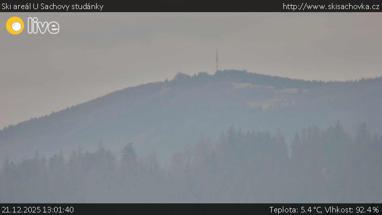 Ski areál U Sachovy studánky - Radhošť - 21.12.2025 v 13:01