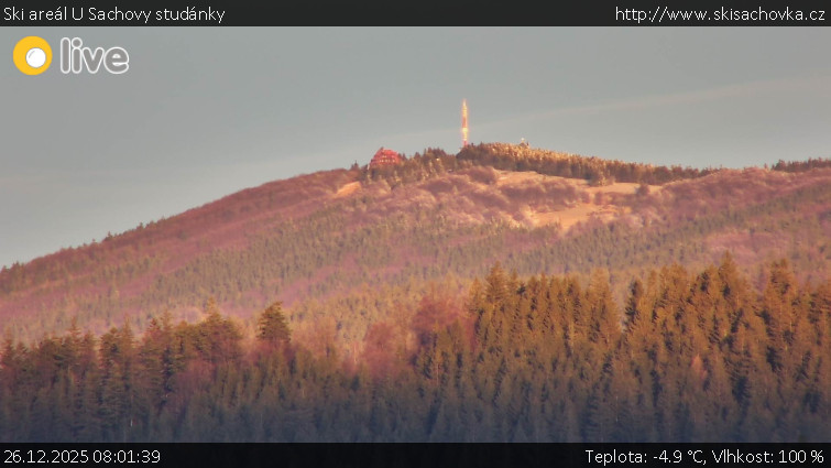 Ski areál U Sachovy studánky - Radhošť - 26.12.2025 v 08:01