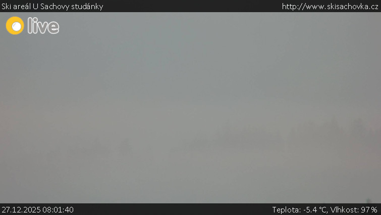 Ski areál U Sachovy studánky - Radhošť - 27.12.2025 v 08:01