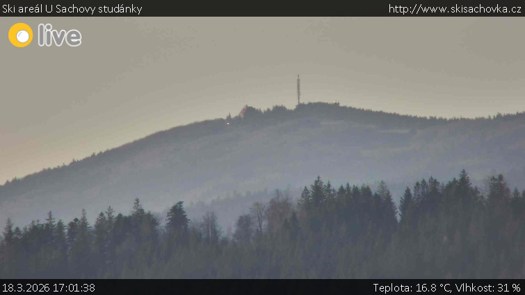 Ski areál U Sachovy studánky - Radhošť - 18.3.2026 v 17:01