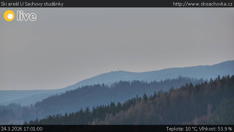 Ski areál U Sachovy studánky - Radhošť - 24.3.2026 v 17:01