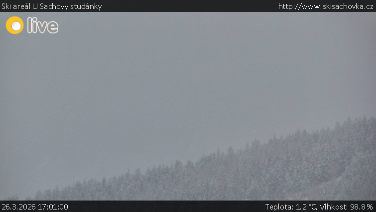Ski areál U Sachovy studánky - Radhošť - 26.3.2026 v 17:01