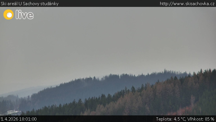 Ski areál U Sachovy studánky - Radhošť - 1.4.2026 v 18:01
