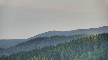 Ski resort at Sach's spring