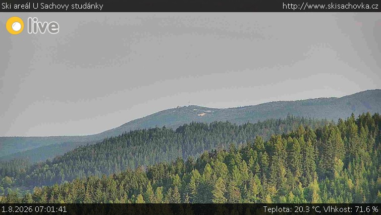 Ski areál U Sachovy studánky - Radhošť - 1.8.2026 v 07:01
