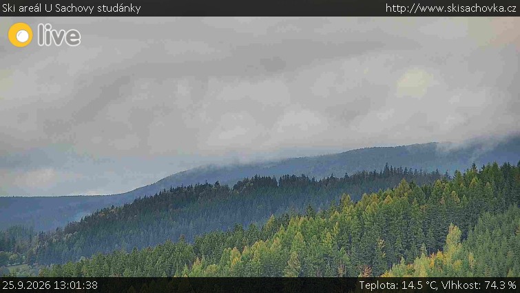 Ski areál U Sachovy studánky - Radhošť - 25.9.2026 v 13:01