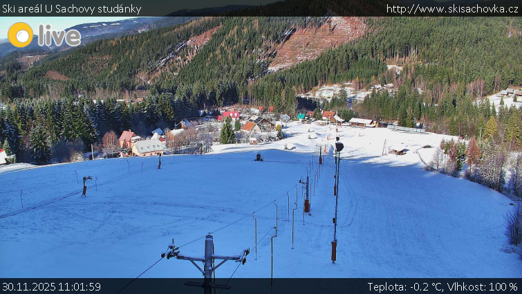 Ski areál U Sachovy studánky - Sachova studánka - 30.11.2025 v 11:01