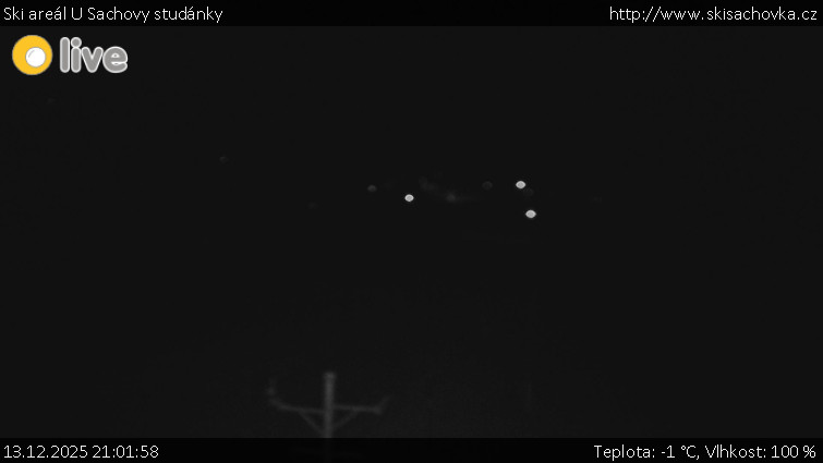 Ski areál U Sachovy studánky - Sachova studánka - 13.12.2025 v 21:01