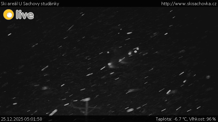 Ski areál U Sachovy studánky - Sachova studánka - 25.12.2025 v 05:01