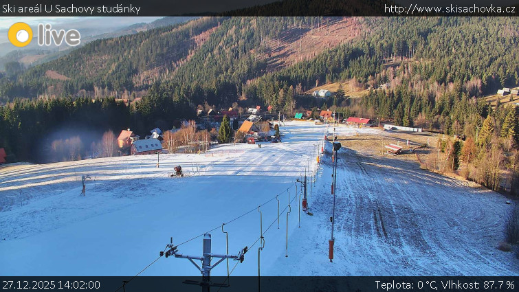 Ski areál U Sachovy studánky - Sachova studánka - 27.12.2025 v 14:02