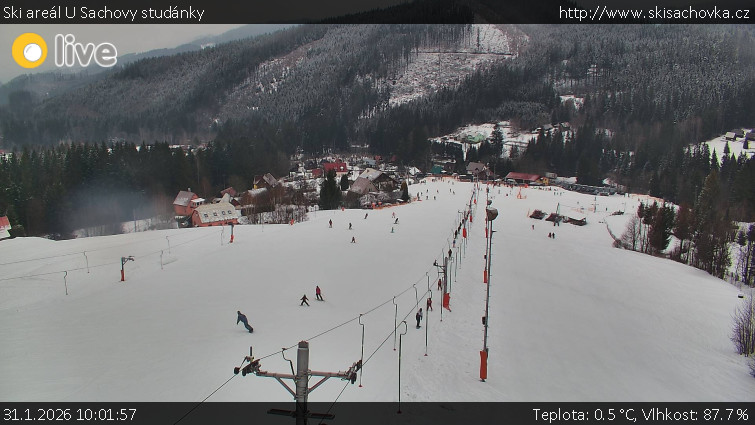 Ski areál U Sachovy studánky - Sachova studánka - 31.1.2026 v 10:01