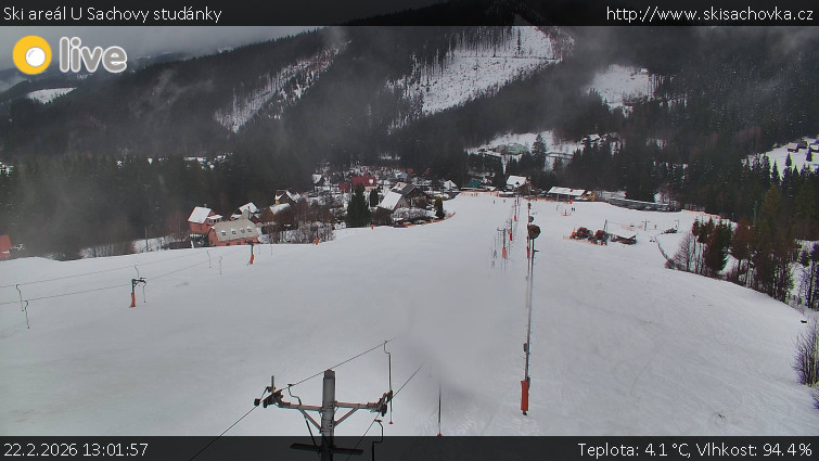 Ski areál U Sachovy studánky - Sachova studánka - 22.2.2026 v 13:01