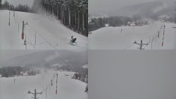 Ski areál u Sachovy studánky