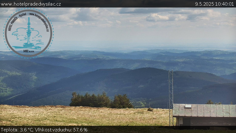 Praděd - Vysílač - Praděd - Vysílač - 9.5.2025 v 10:40 Praděd - Vysílač - Praděd - Vysílač - 9.5.2025 v 10:40