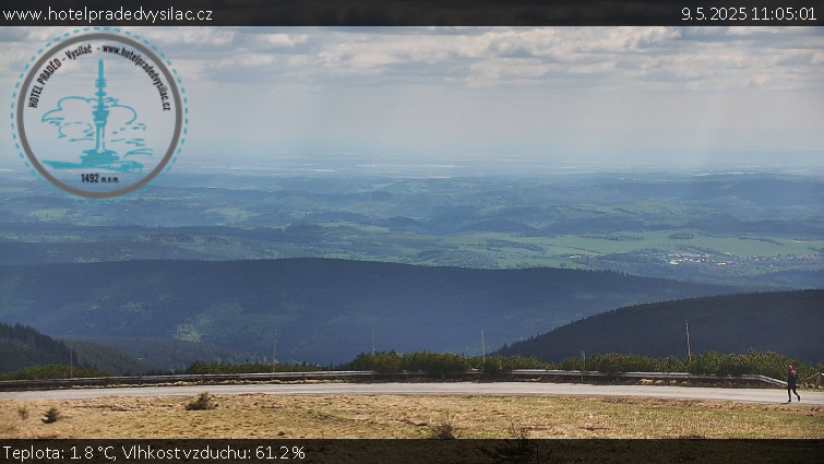 Praděd - Vysílač - Praděd - Vysílač - 9.5.2025 v 11:05 Praděd - Vysílač - Praděd - Vysílač - 9.5.2025 v 11:05