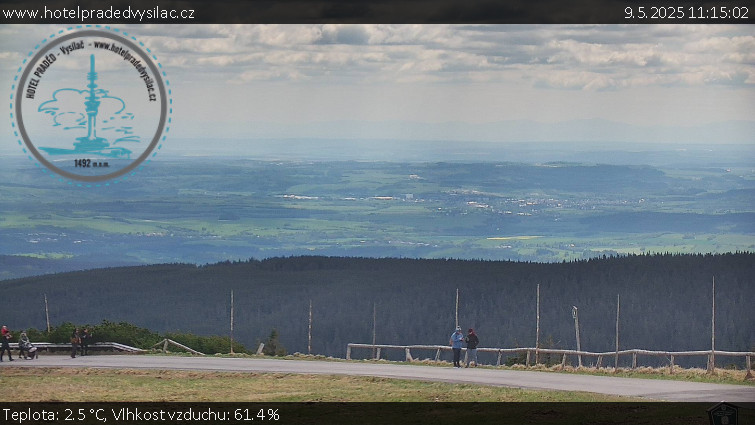 Praděd - Vysílač - Praděd - Vysílač - 9.5.2025 v 11:15 Praděd - Vysílač - Praděd - Vysílač - 9.5.2025 v 11:15