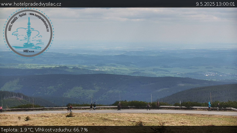 Praděd - Vysílač - Praděd - Vysílač - 9.5.2025 v 13:00 Praděd - Vysílač - Praděd - Vysílač - 9.5.2025 v 13:00