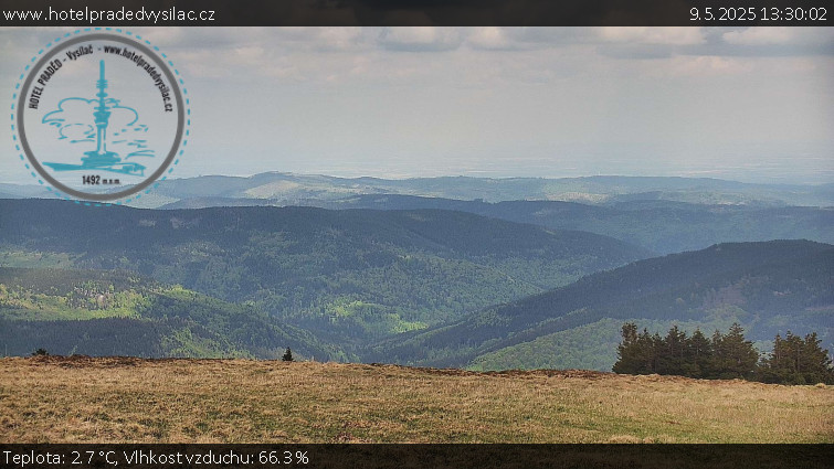 Praděd - Vysílač - Praděd - Vysílač - 9.5.2025 v 13:30 Praděd - Vysílač - Praděd - Vysílač - 9.5.2025 v 13:30