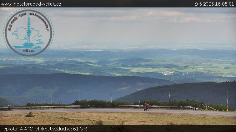Praděd - Vysílač - Praděd - Vysílač - 9.5.2025 v 16:05 Praděd - Vysílač - Praděd - Vysílač - 9.5.2025 v 16:05