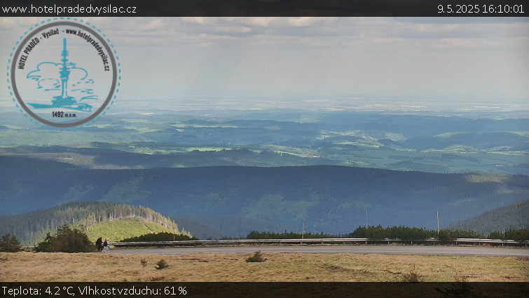 Praděd - Vysílač - Praděd - Vysílač - 9.5.2025 v 16:10 Praděd - Vysílač - Praděd - Vysílač - 9.5.2025 v 16:10