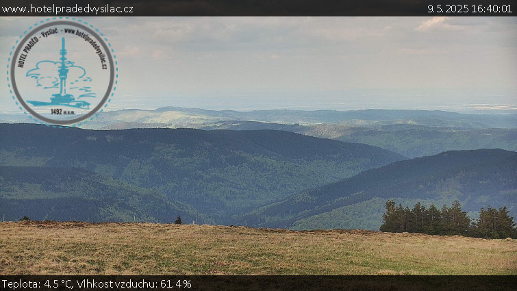 Praděd - Vysílač - Praděd - Vysílač - 9.5.2025 v 16:40 Praděd - Vysílač - Praděd - Vysílač - 9.5.2025 v 16:40
