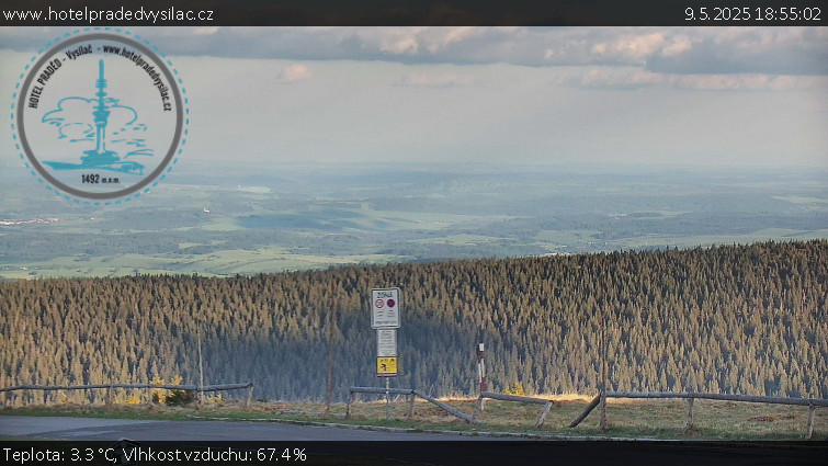 Praděd - Vysílač - Praděd - Vysílač - 9.5.2025 v 18:55 Praděd - Vysílač - Praděd - Vysílač - 9.5.2025 v 18:55