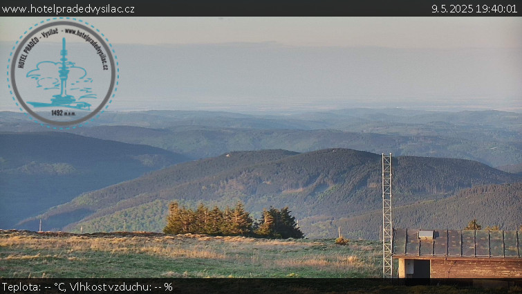 Praděd - Vysílač - Praděd - Vysílač - 9.5.2025 v 19:40 Praděd - Vysílač - Praděd - Vysílač - 9.5.2025 v 19:40
