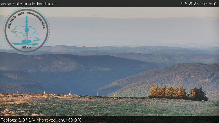 Praděd - Vysílač - Praděd - Vysílač - 9.5.2025 v 19:45 Praděd - Vysílač - Praděd - Vysílač - 9.5.2025 v 19:45