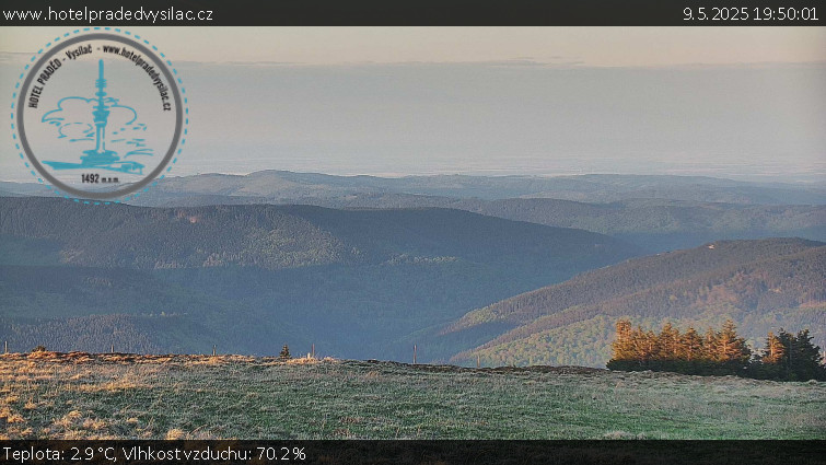 Praděd - Vysílač - Praděd - Vysílač - 9.5.2025 v 19:50 Praděd - Vysílač - Praděd - Vysílač - 9.5.2025 v 19:50